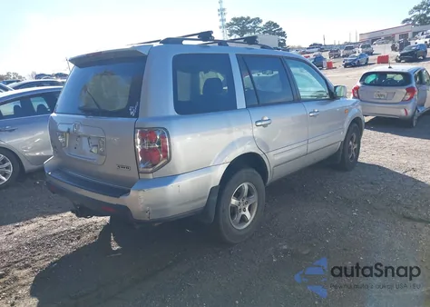 2006 Honda Pilot Ex-L from USA, damaged, VIN 2HKYF18756H543221